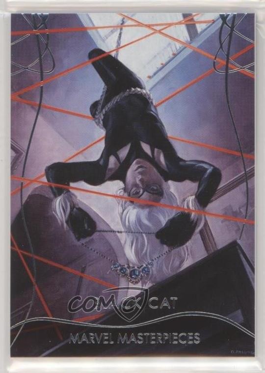 Upper Deck Marvel Masterpieces 2020 livello 1 /1999 gatto nero #23 e3n