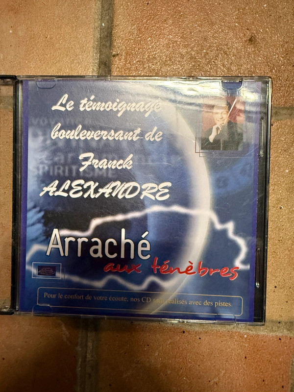 CD témoignage bouleversant de Franck Alexandre