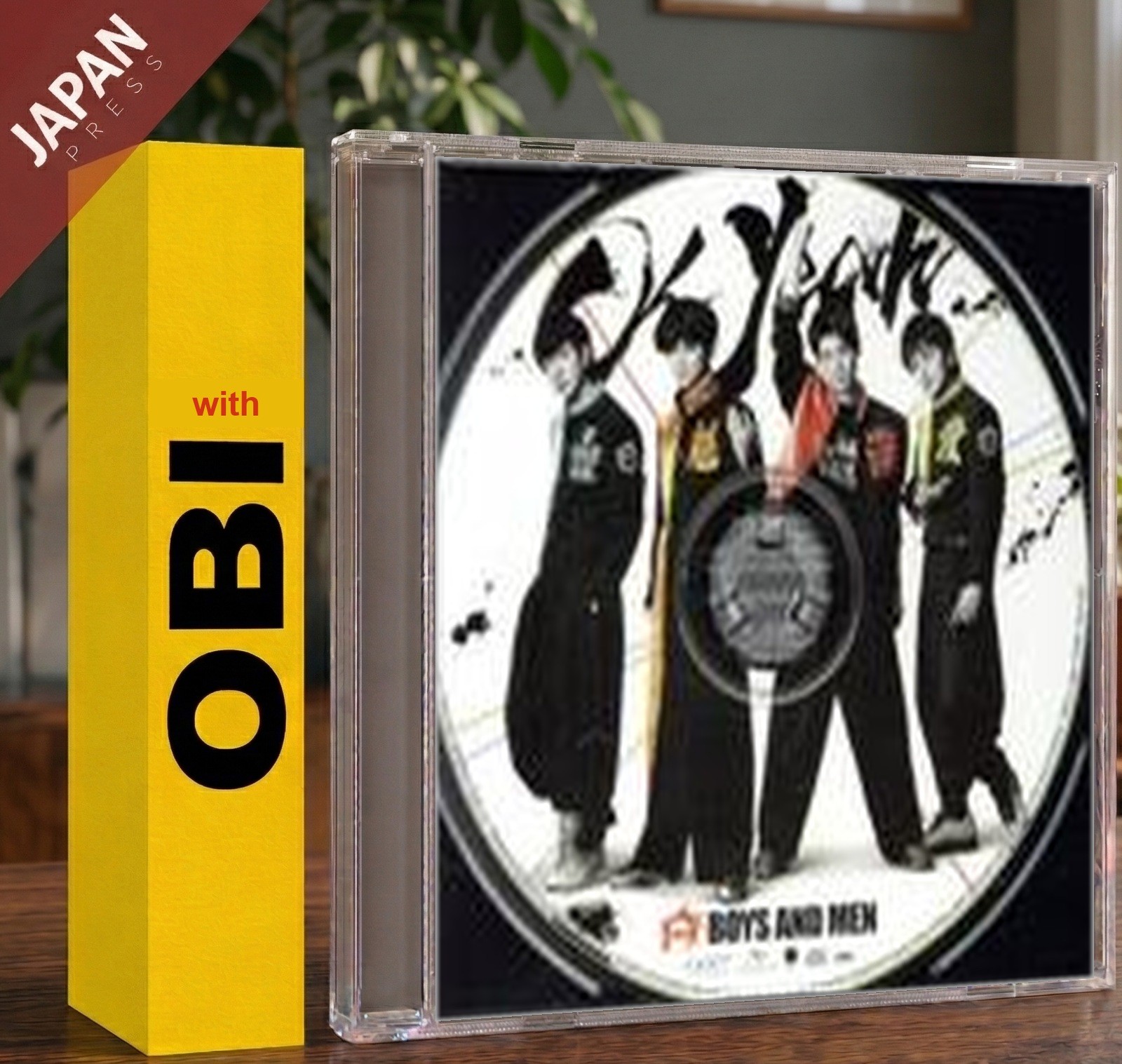 BOYS AND MEN - Oh Yeah[ピクチャーレーベル][YanKee5盤] w/OBI CD Japan Import
