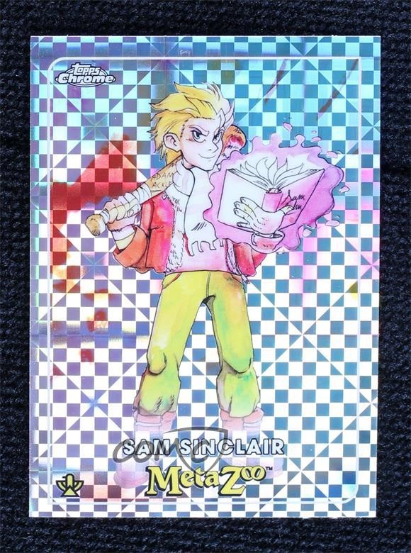 2022 Topps Chrome MetaZoo X-Fractor Sam Sinclair #54 0b3