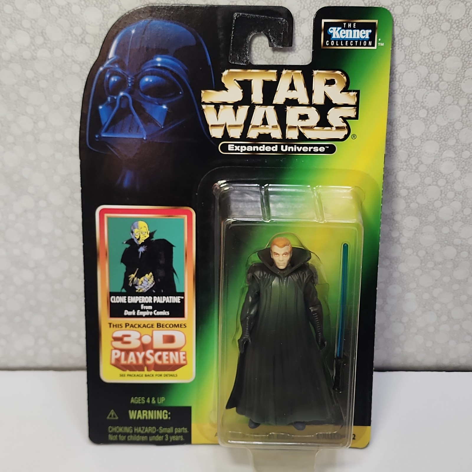 Clone Emperor Palpatine 1998 POTF STAR WARS Universo Espanso NUOVO