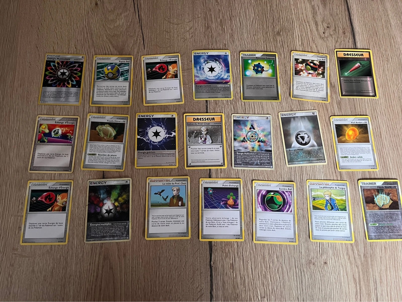 Lot anciennes carte Pokémon dresseur