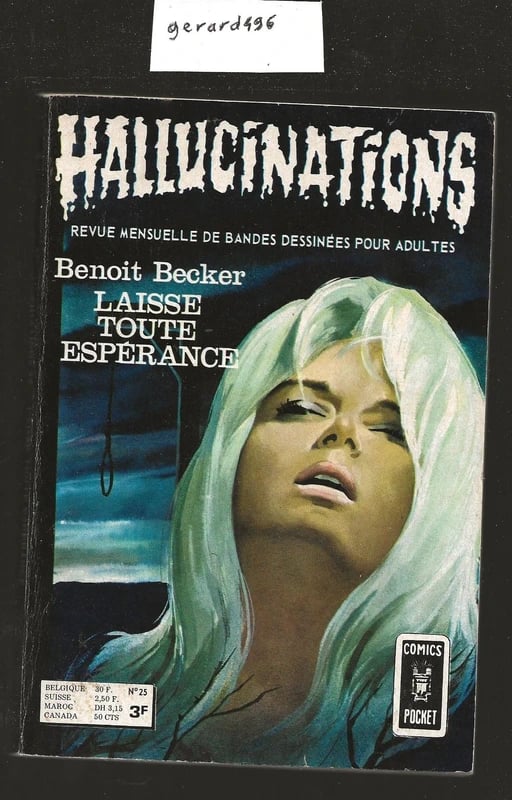 BD Hallucinations N° 25 Aredit