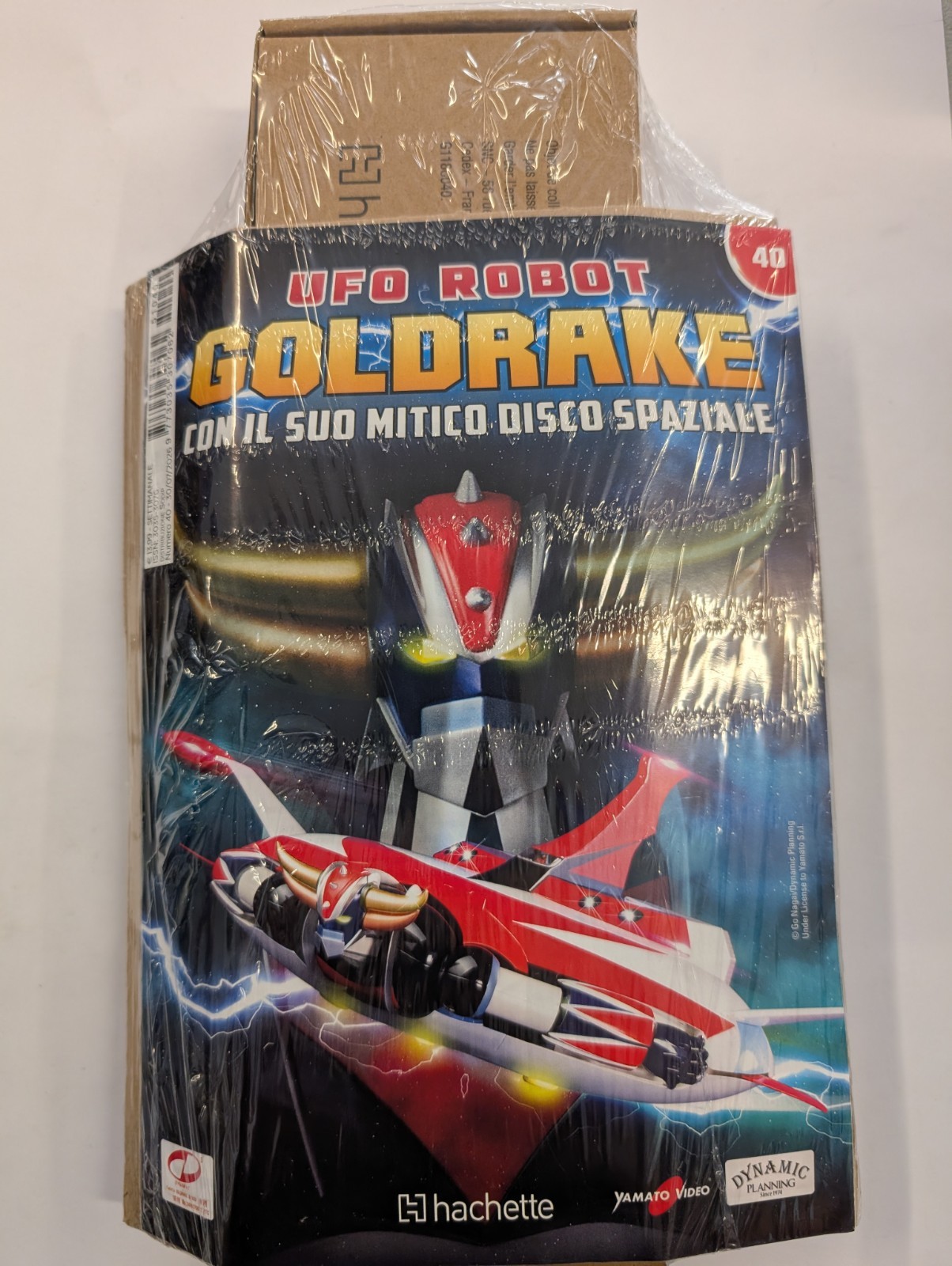 COSTRUISCI UFO ROBOT GOLDRAKE CON DISCO SPAZIALE N° 40 Hachette Nuovo Edicola