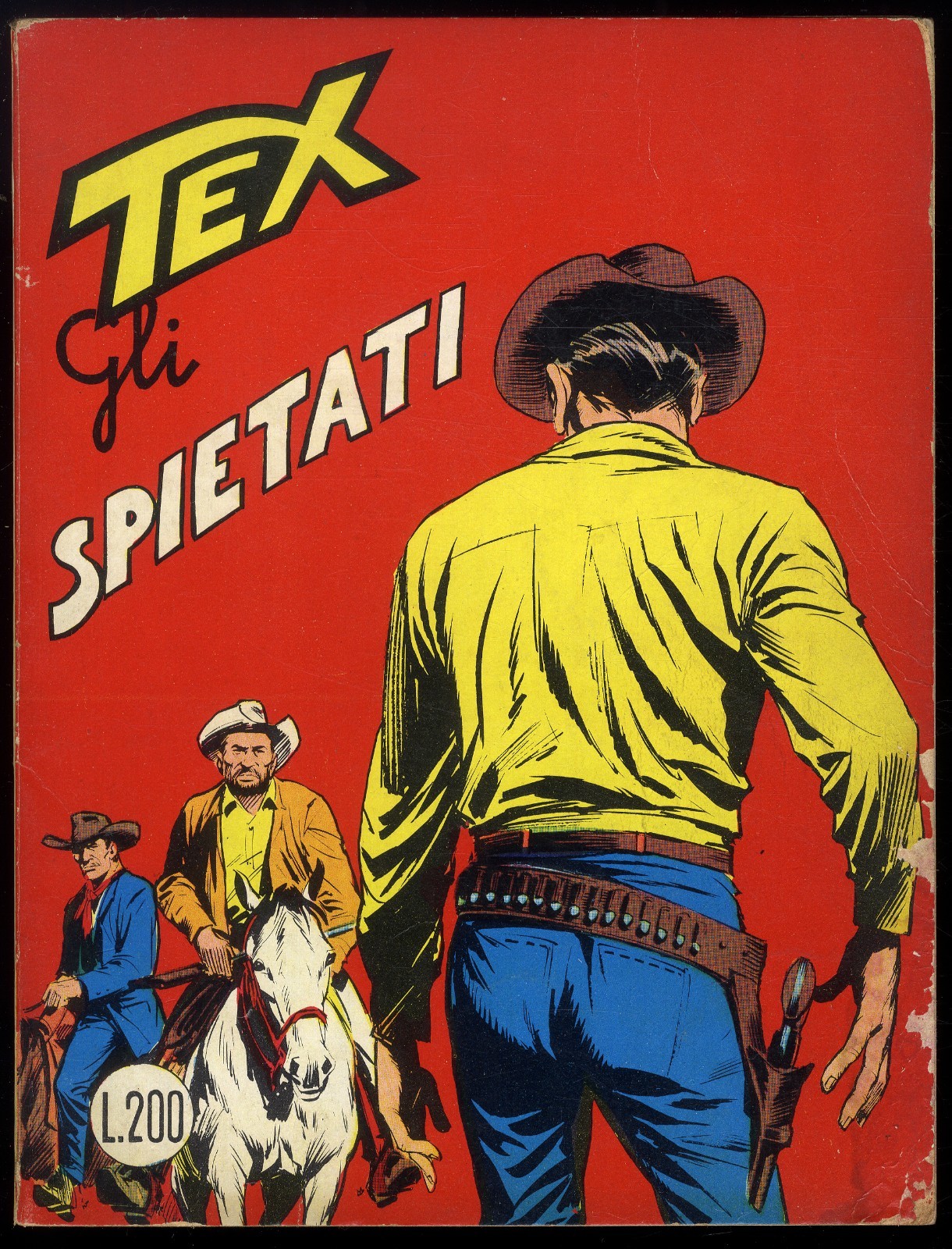 COLLANA TEX GIGANTE N° 88 -  L. 200 - FEBBRAIO 1968 - ARALDO - BUONO