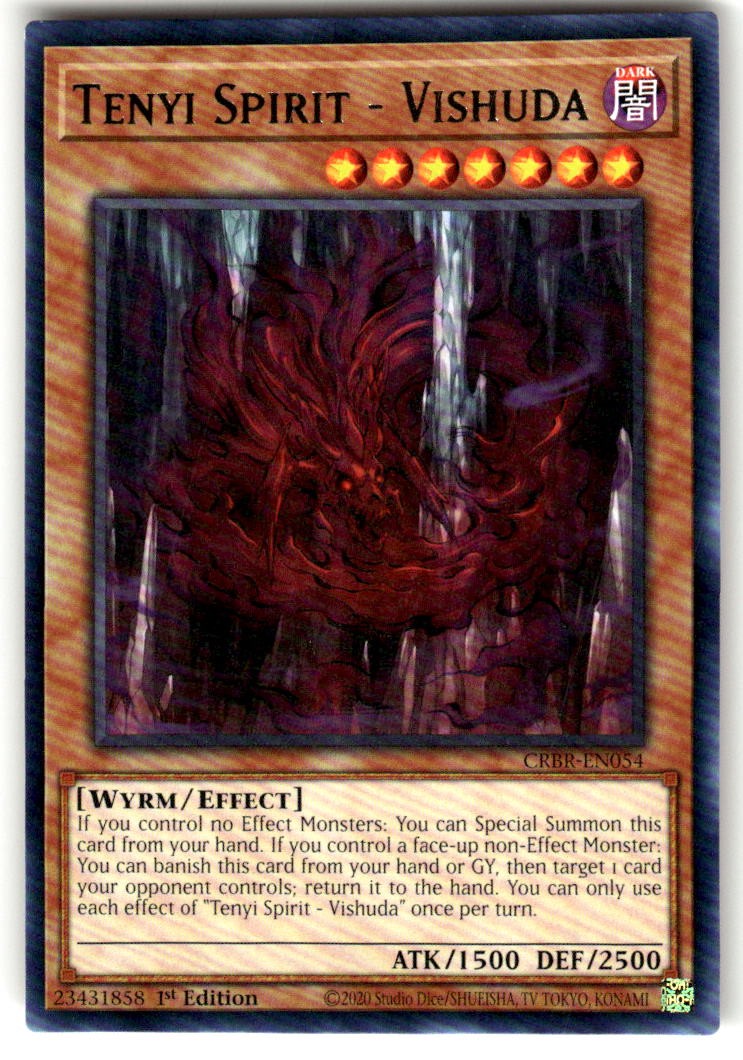 Tenyi Spirit - Vishuda Raro Crossover Breakers CRBR-EN054 NM