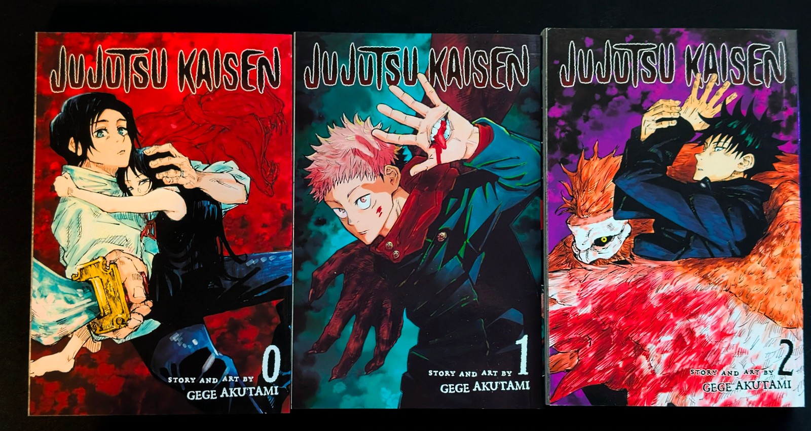 Jujutsu Kaisen Manga Vol. 0-2 Viz Media English