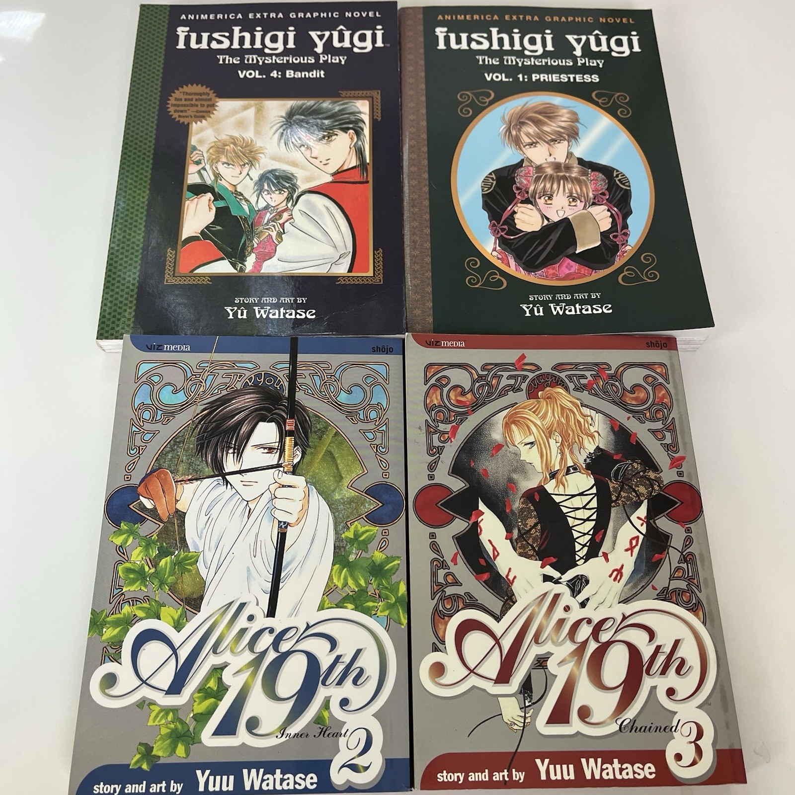 Manga Lotto Casuale Fushigi Yugi La Misteriosa Gioco Sacerdotessa + Bandito -Alice 19°