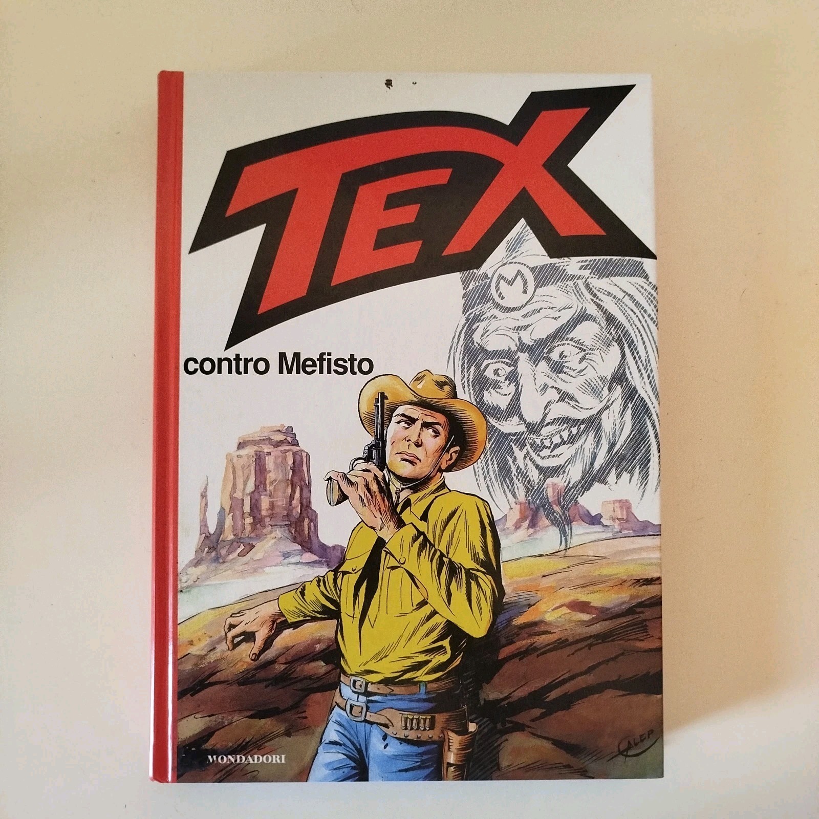 CARTONATO a colori  10/2003 TERZA RISTAMPA TEX CONTRO MEFISTO  Bonelli Ottimo