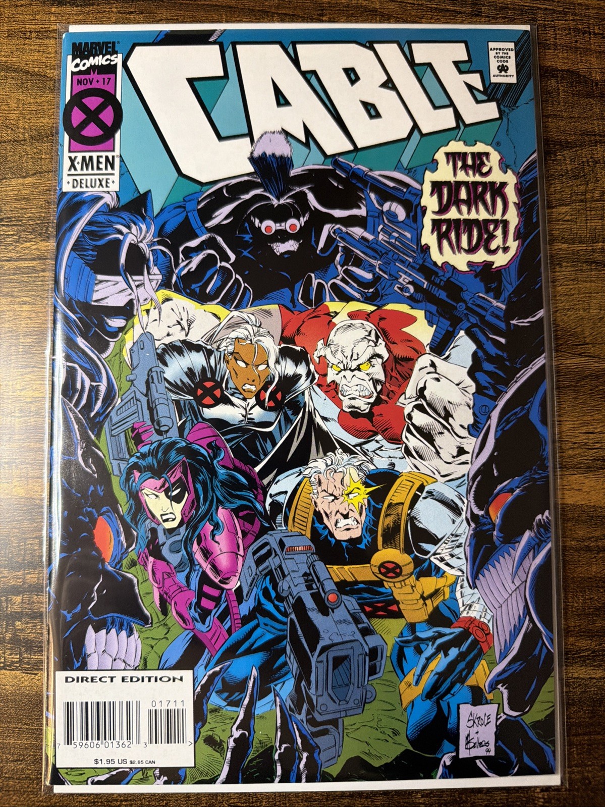 Marvel Comics X-Men Cable #17 (1994)  VF/NM Flat Rate Shipping