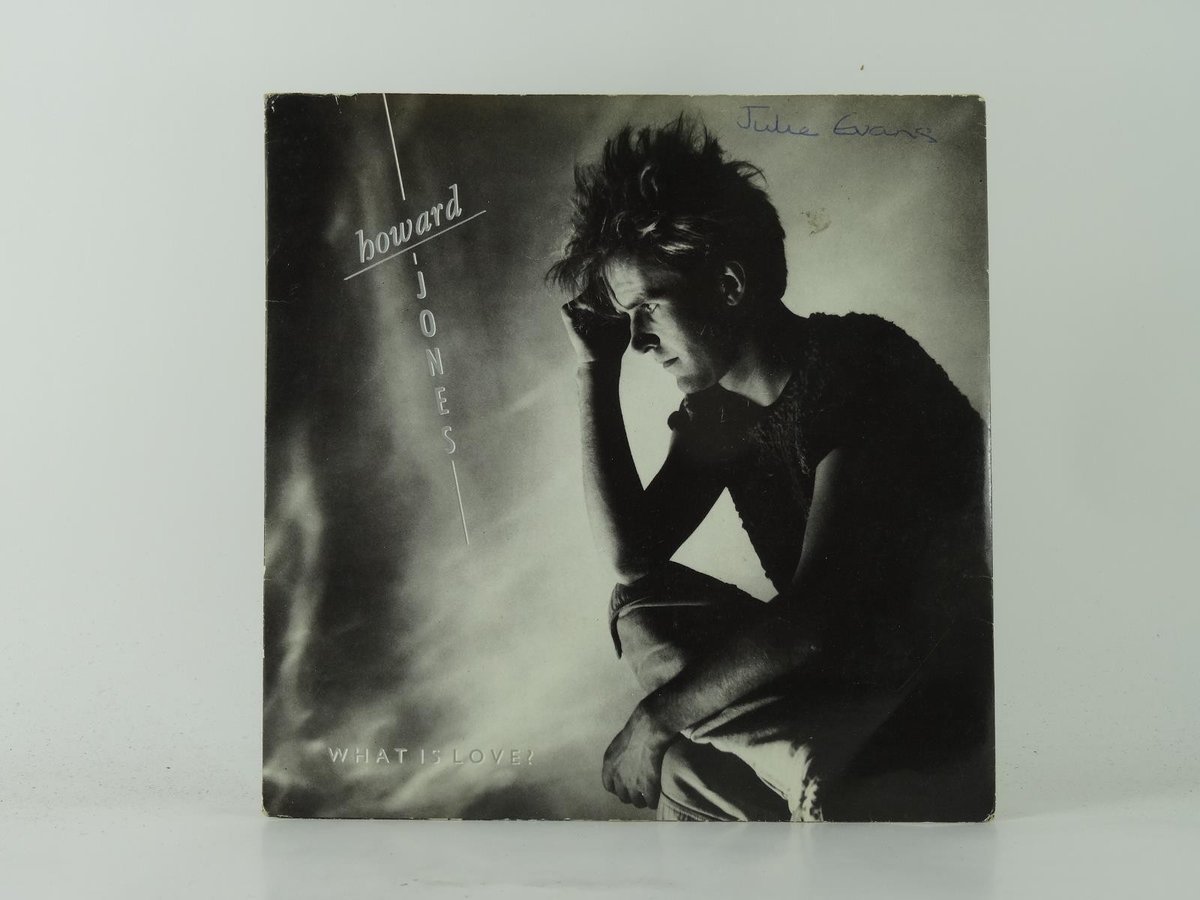 HOWARD JONES WHAT IS LOVE? (5) (28) 2 Track 7" Single plus Picture Sleeve WEA RE
