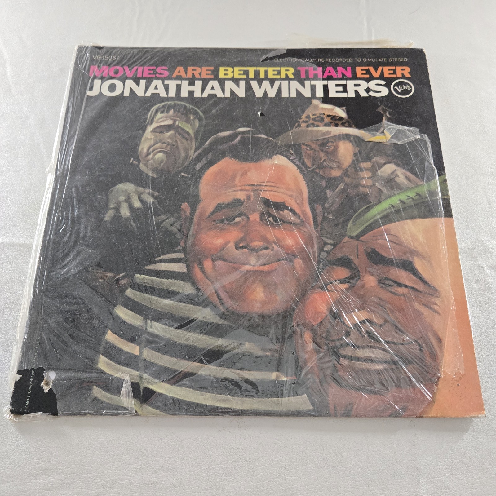 Jonathan Winters - Movies Are Better Than Ever, Vinyl LP Record 12” VG Tested