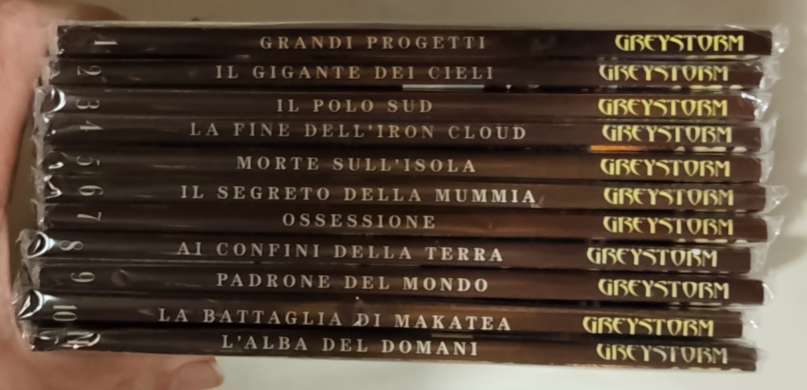 GREYSTORM 1 al 11 + speciale 2010 e 2016 COMPLETA  Bonelli miniserie IMBUSTATI