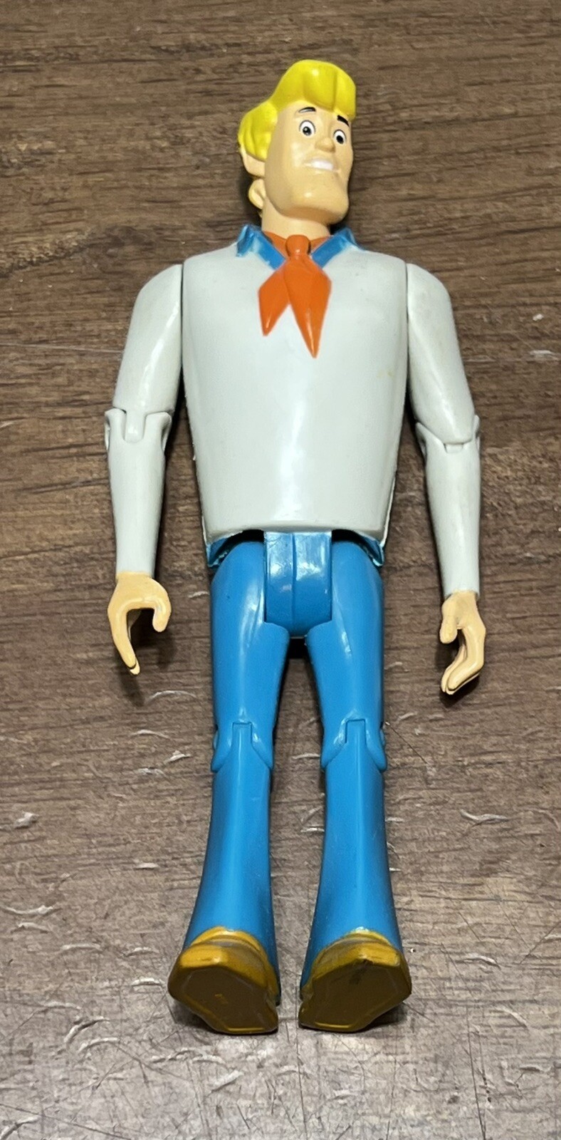 Action Figure Hanna Barbera Scooby Doo Fred Jones 5" Toy Jointed Limbs VTG