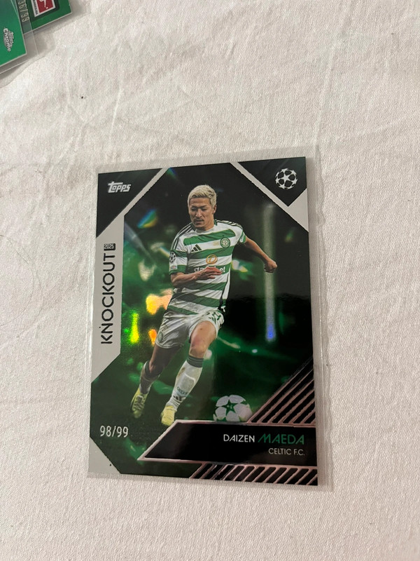 Carte foot topps maeda 98/99