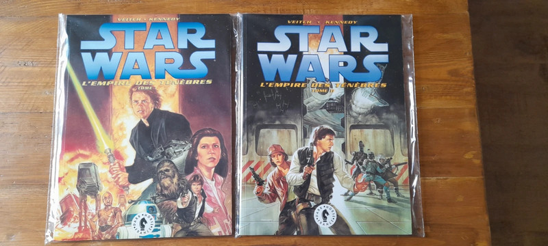 Star Wars L'Empire des Ténèbres Tomes 1 & 2 Dark Horse BD Comics