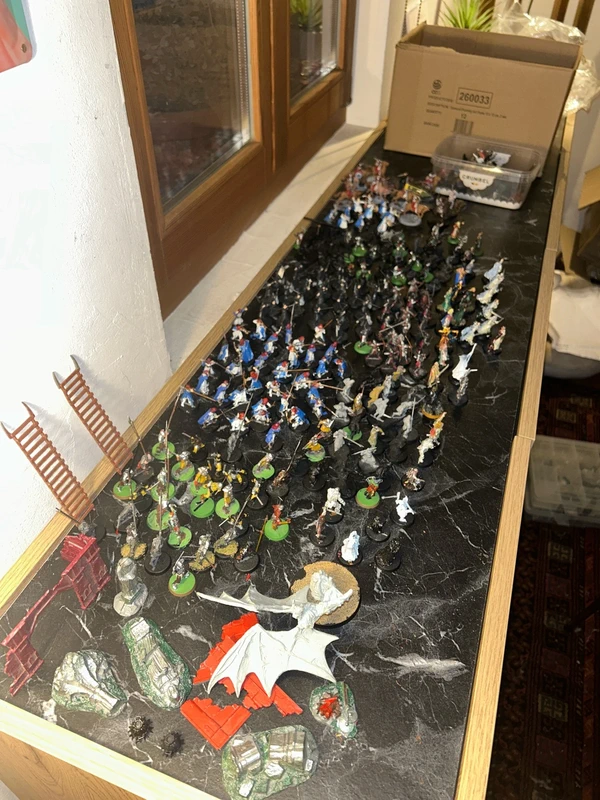 Gros lot warhammer seigneur des anneaux