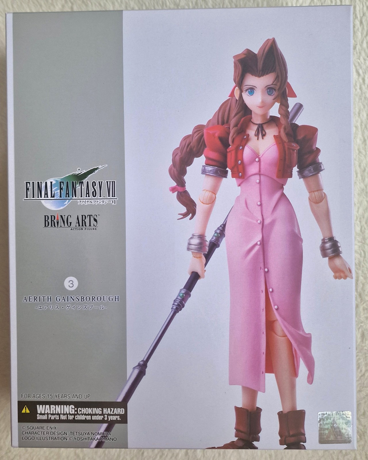 NEW - Final Fantasy - Modellino Aerith Gainsborough Square Enix Regno Unito