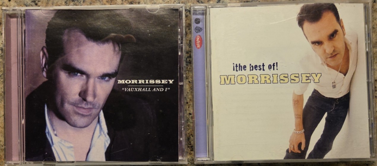 Morrissey 2-CD Lot:  Vauxhall and I / The Best Of Morrissey, Tested, VG+