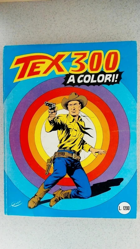 Tex Gigante | Tex 300 A colori | Daim Press Ottobre 1985