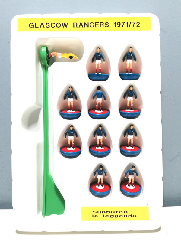 Subbuteo La Leggenda Squadra Glascow Rangers 1971/72 Nuova