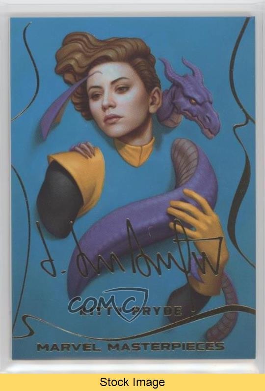 2022 Marvel Masterpieces Gold Foil Level 1 Kitty Pryde Shadowcat #15 READ 0c7w