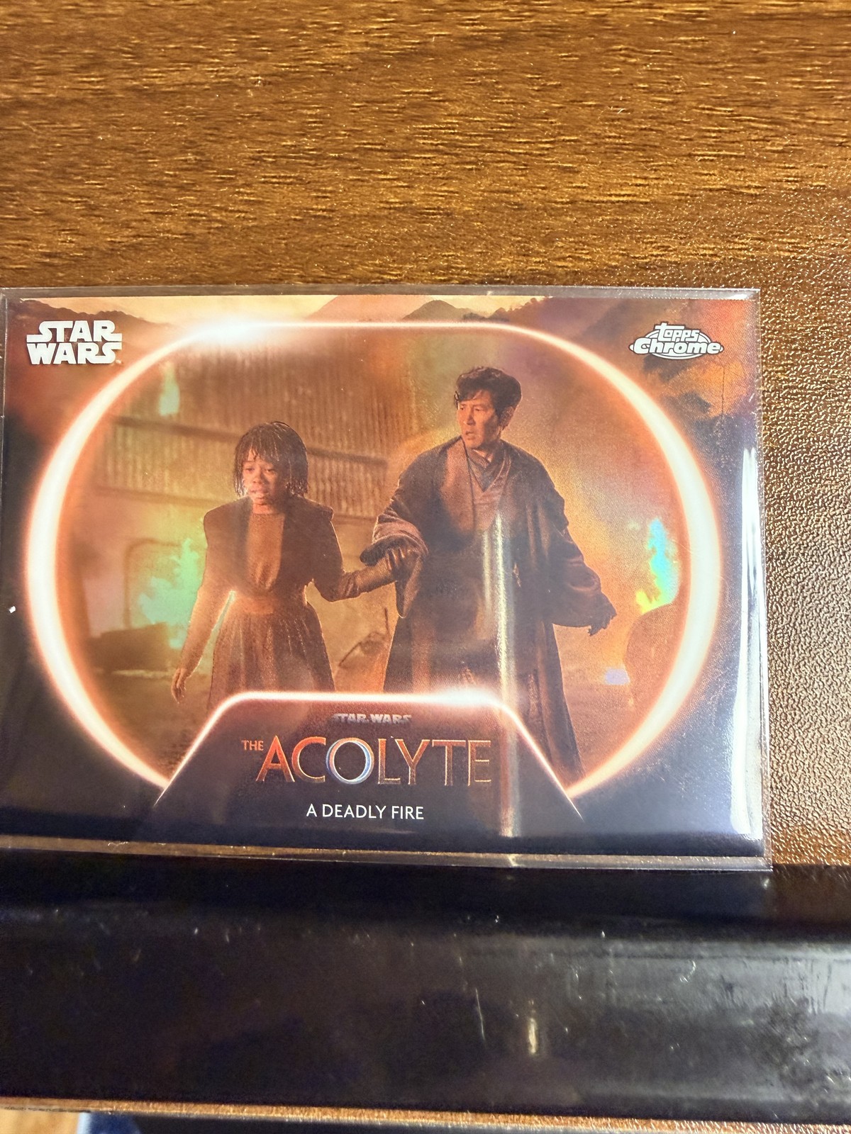 Star Wars Topps Chrome The Acolyte A Deadly Fire AC-9 Trading Card 2024 set base