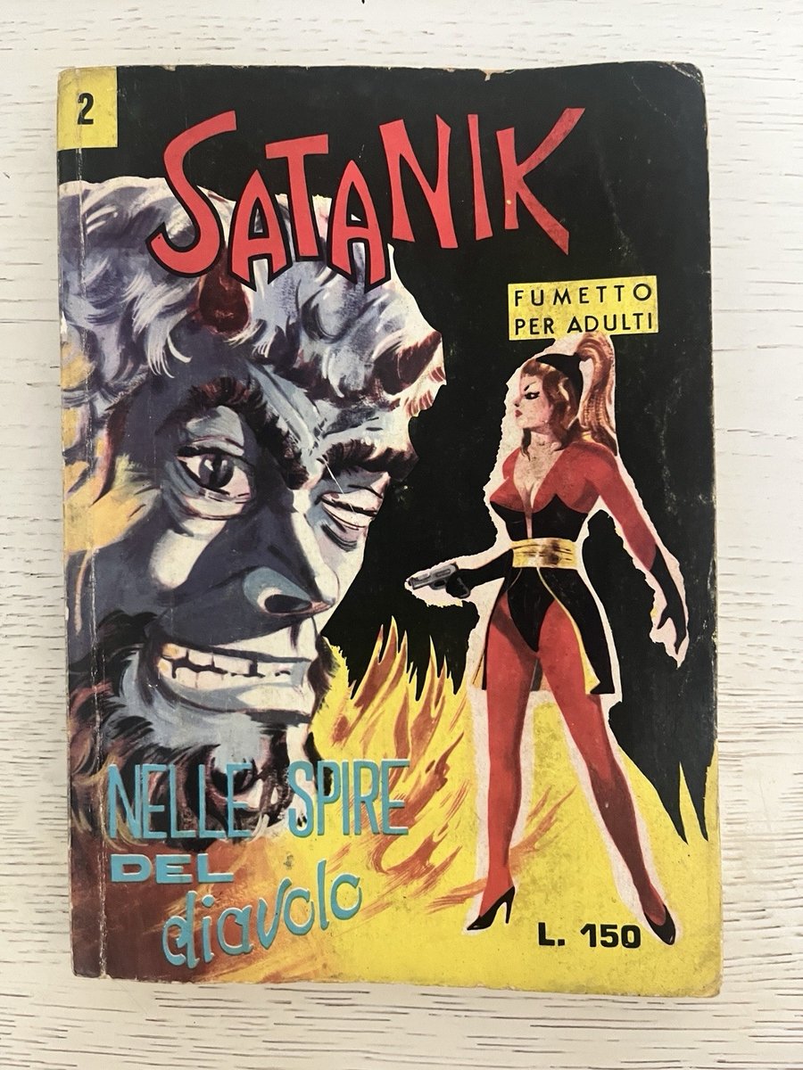 Editoriale Corno - Satanik n.2 - Nelle spire del diavolo - 1965
