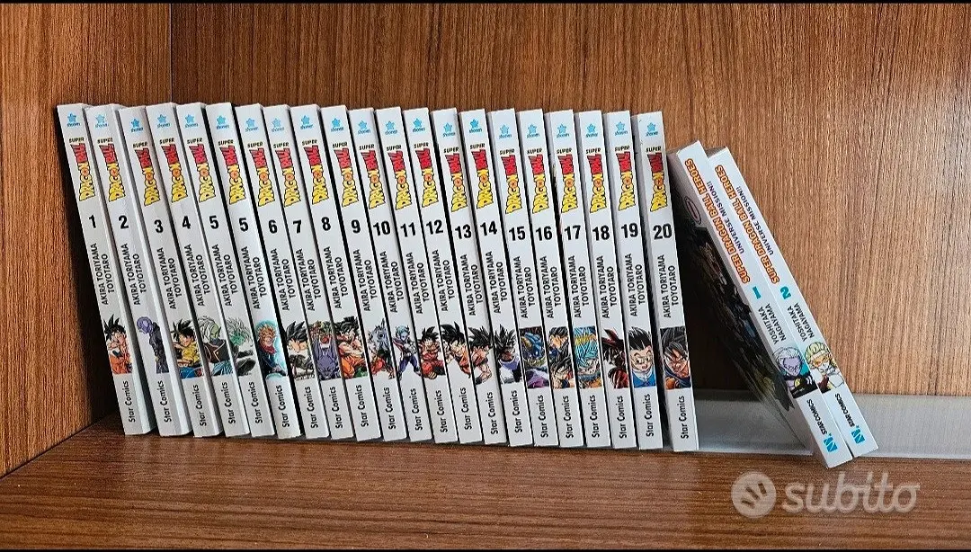 manga dragon ball super 1-20