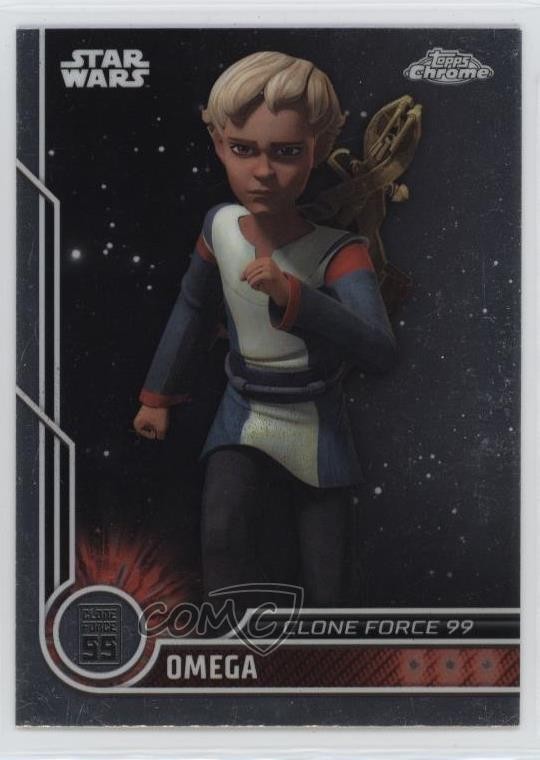 2023 Topps Chrome Star Wars Clone Force 99 Omega #84 yf0