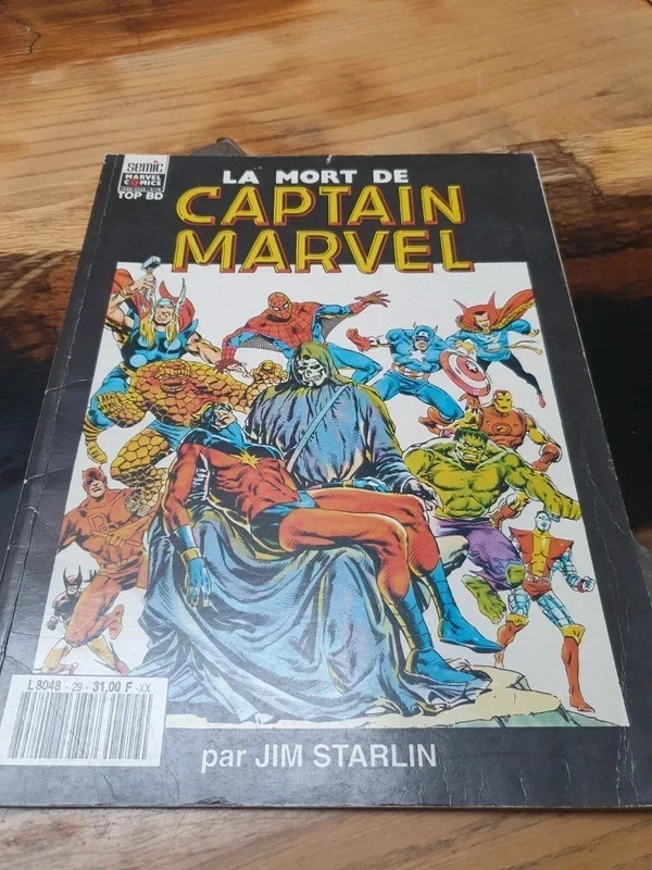 bd marvel edition lug la mort de captain strange
