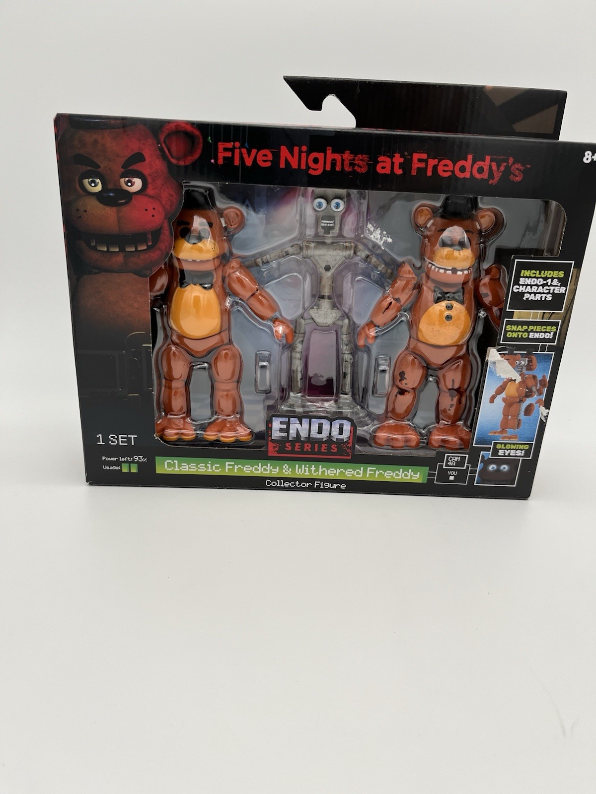 Jazwares Five Nights at Freddy's Endo Classic Freddy Withered Freddy DANNI ALLA SCATOLA