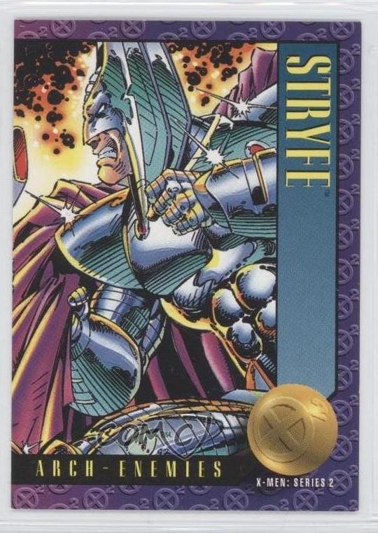 1993 SkyBox Marvel X-Men: Series 2 Arch-Enemies Stryfe #44 0p1