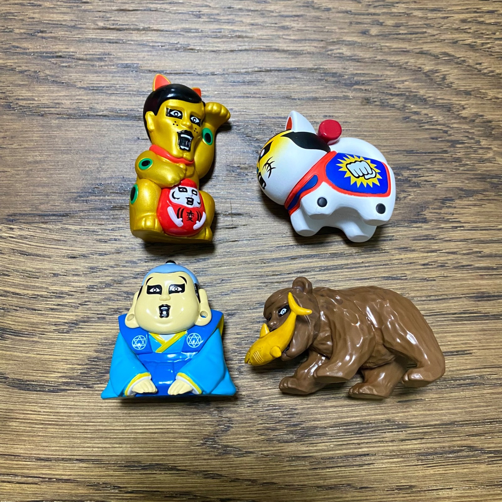 PUNK DRUNKERS : SOFUBI BLIND BOX AITSU LUCKY MASCOT JAPAN SOFT 4 pcs.