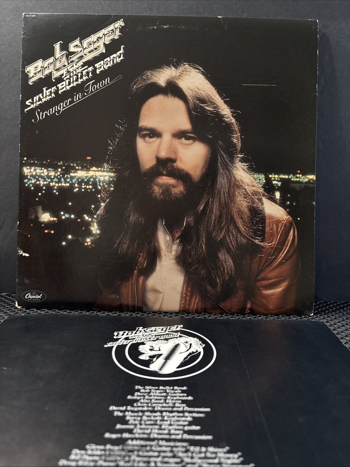 Bob Seger - Stranger in Town Vinyl LP 1978 - Includes Poster / Inner / Cleaned