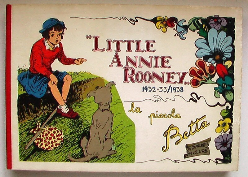 Little Annie Rooney 1976 - La Piccola Betta 1932-38 RARO LIBRO A FUMETTI