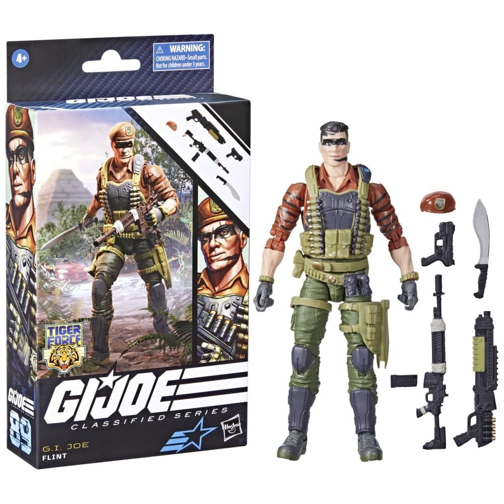 G.I. Joe Classified Series Tiger Force Flint, G.I. da collezione Modellino Joe