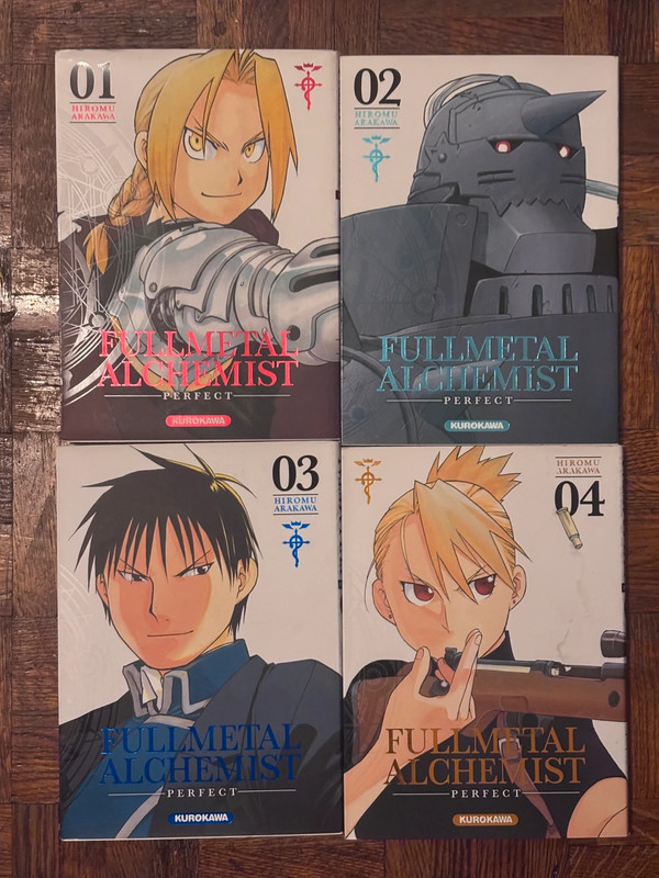 Tome édition perfect full Metal Alchemist 1 à 6
