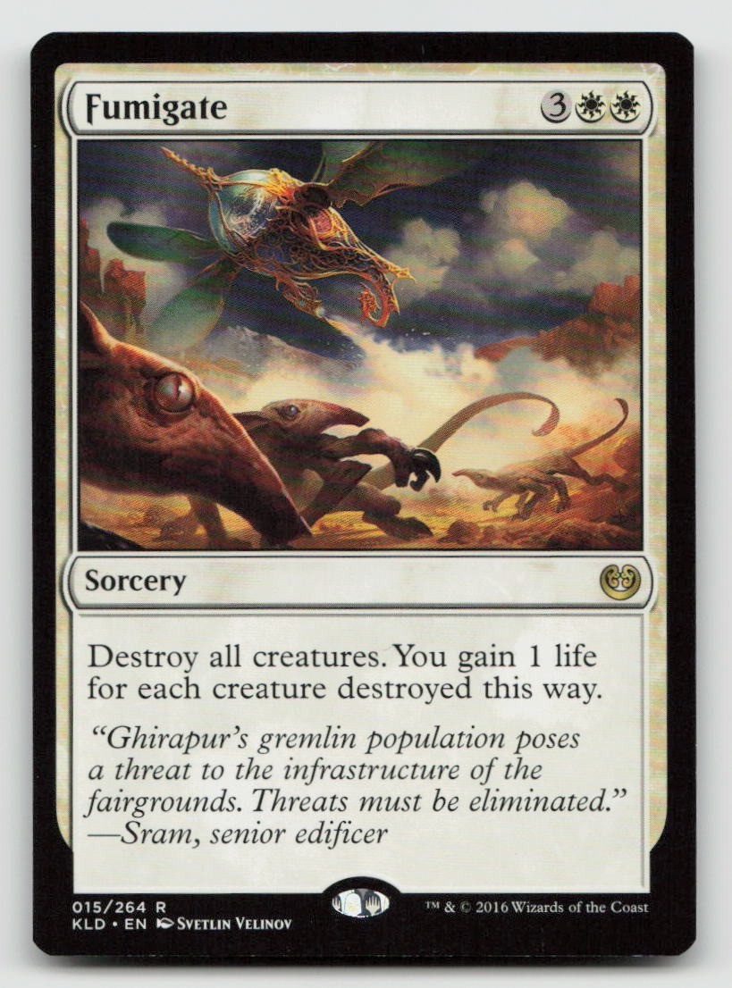 Magic: The Gathering Fumigate 15 Kaladesh quasi nuovo