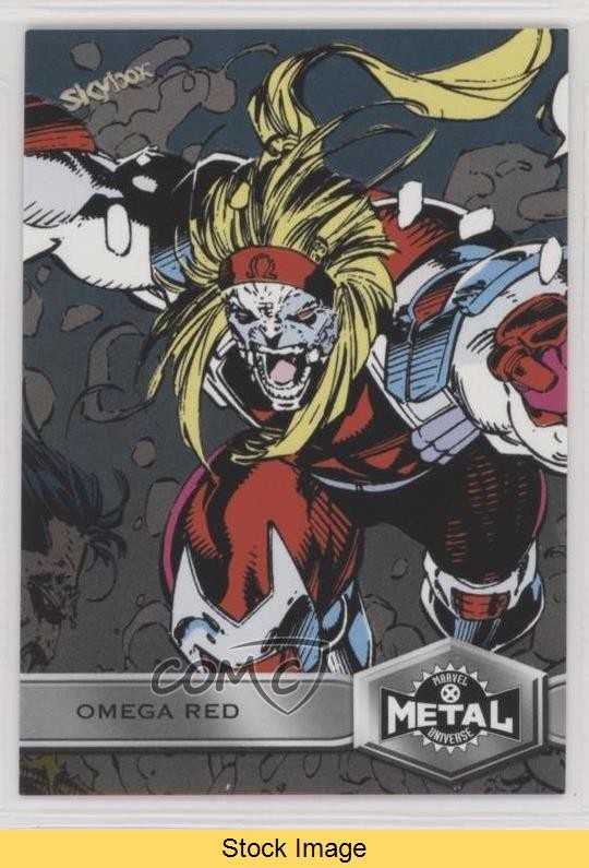 Marvel X-Men Metal Universe High Series 2020 Nero Omega Rosso #189 LEGGI 07yb