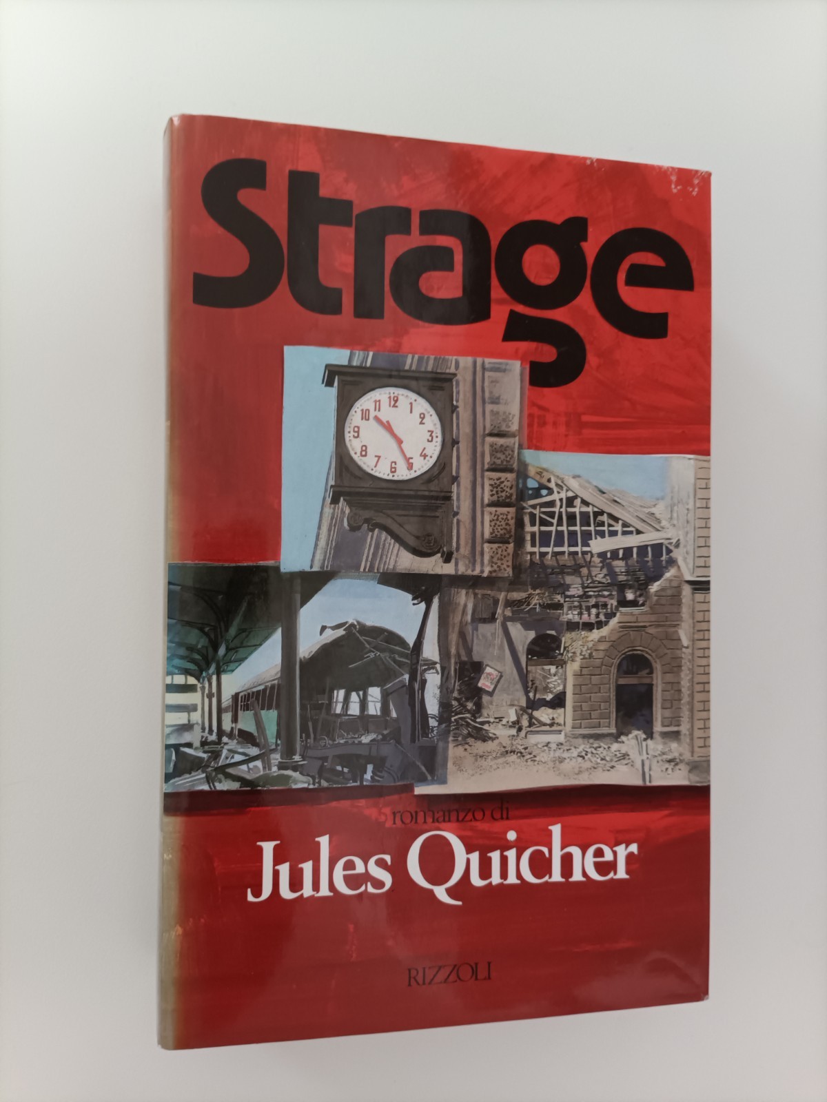 STRAGE - JULES QUICHER (LORIANO MACHIAVELLI) - 1°ED RIZZOLI 1990 - RARO - 035