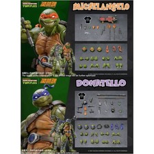In magazzino-LINGJIHUN Tartarughe Ninja TMNT Donatello e Michelangelo Action Figure