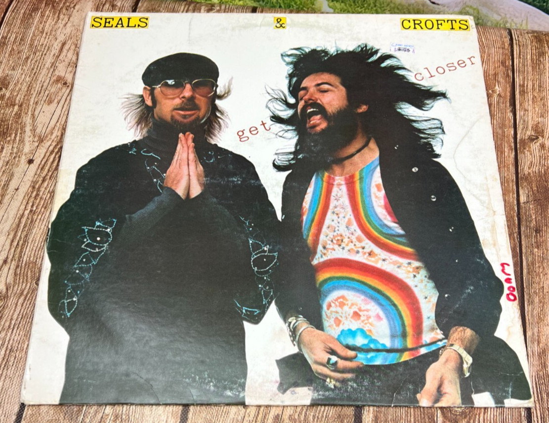 Seals & Crofts GET CLOSER Record Album 1976