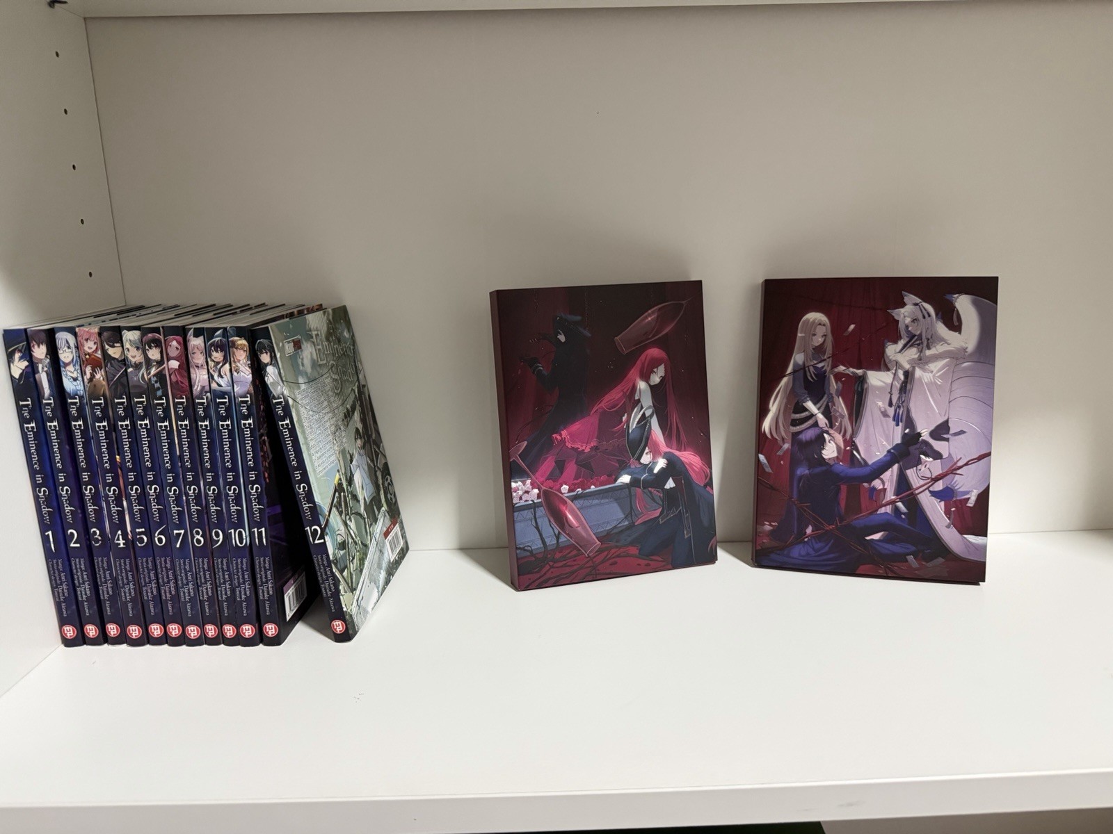 Manga The Eminence in Shadow manga italiano set lotto volumi 1-12 + blu ray
