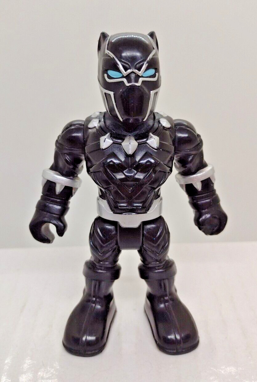 BLACK PANTHER - Modellino Marvel Mega Mightiest 5 pollici Hasbro Playskool 2018