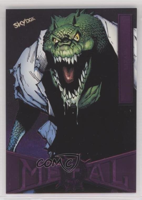 Upper Deck 2022 Marvel Metal Universe Spider-Man Luce Rosa FX 40/75 Lucertola 0t11