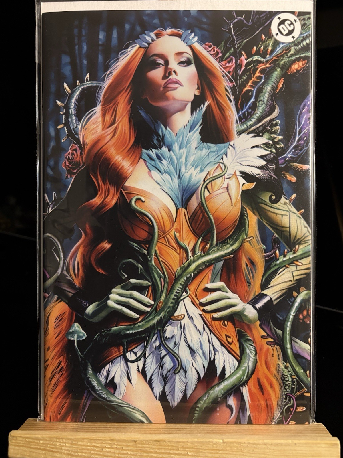 ABSOLUTE BATMAN #18 MIKE MAYHEW 616 Virgin Blue C LTD 1000 controllare foto