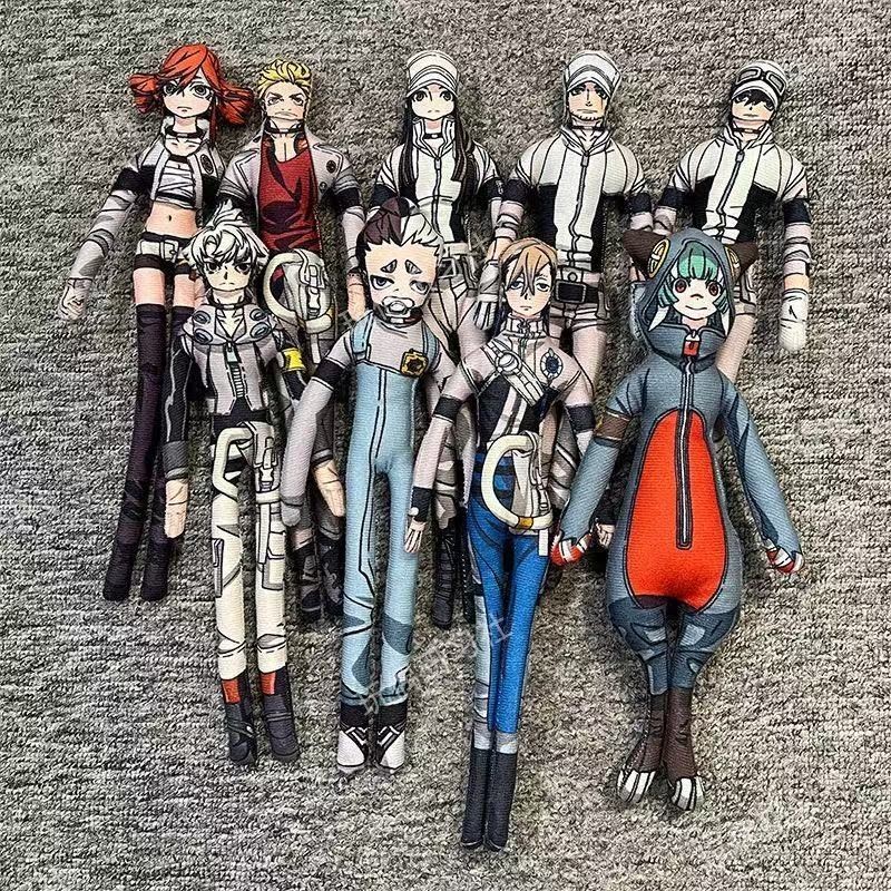 Peluche pupazzo Anime Gachiakuta Rudo Enjin Zanka Riyo Rubion filo di ferro mobile 28 cm