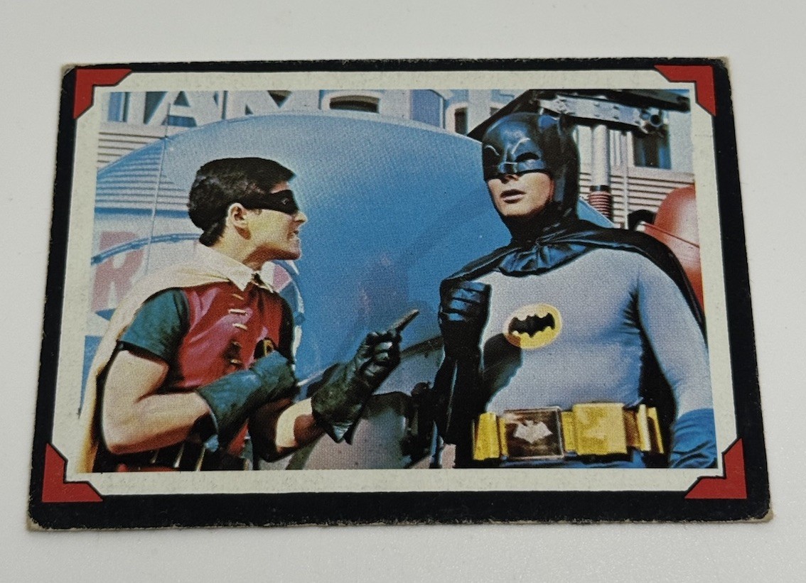 1966 Topps Batman Riddler Back #16 Hide And Go Riddle