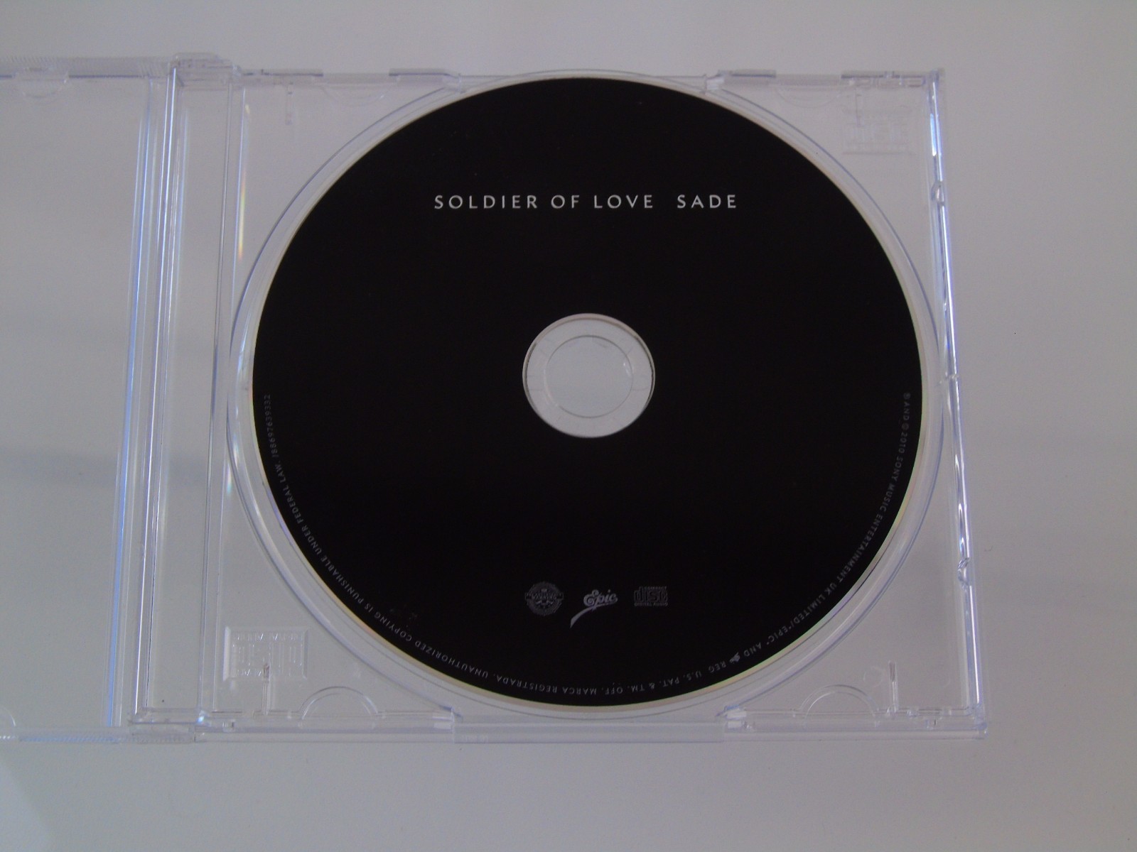 Sade Soldier of Love CD 